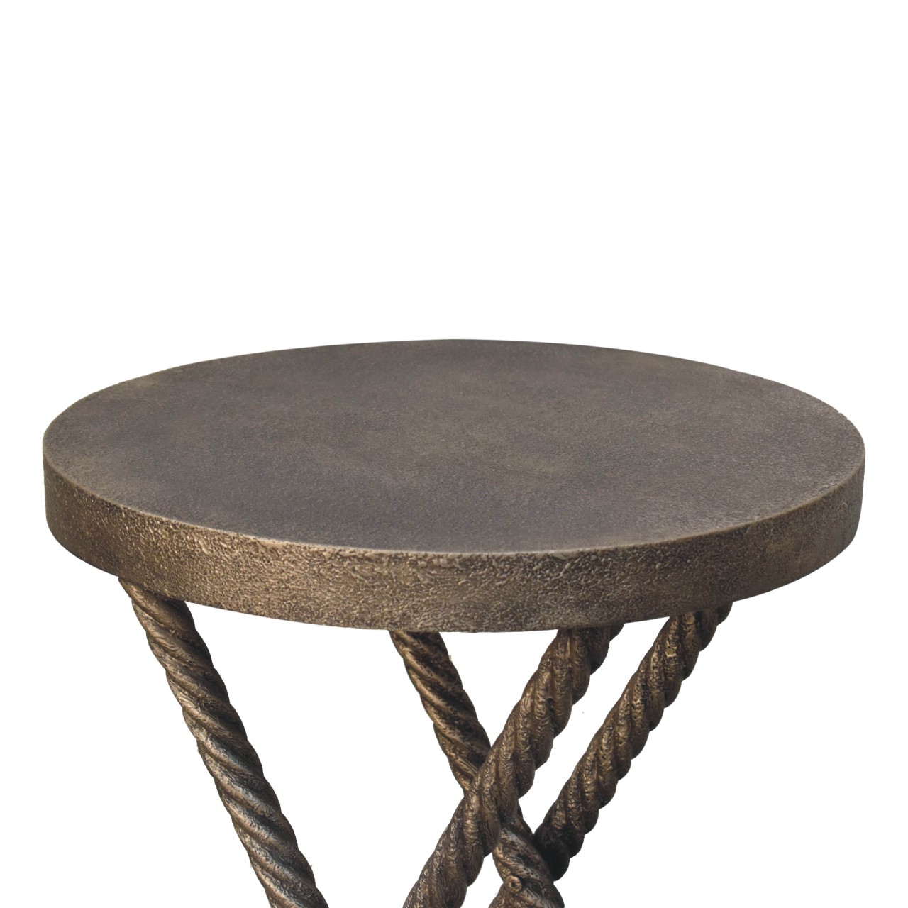 Metallic Rope Side Table - Image 5