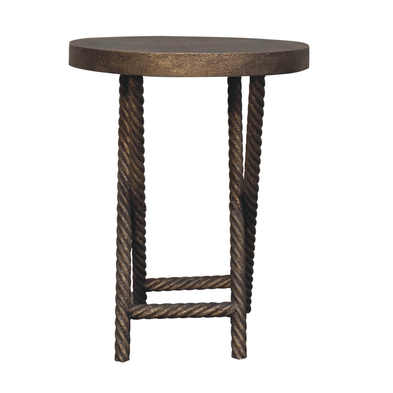 Metallic Rope Side Table - Image 9