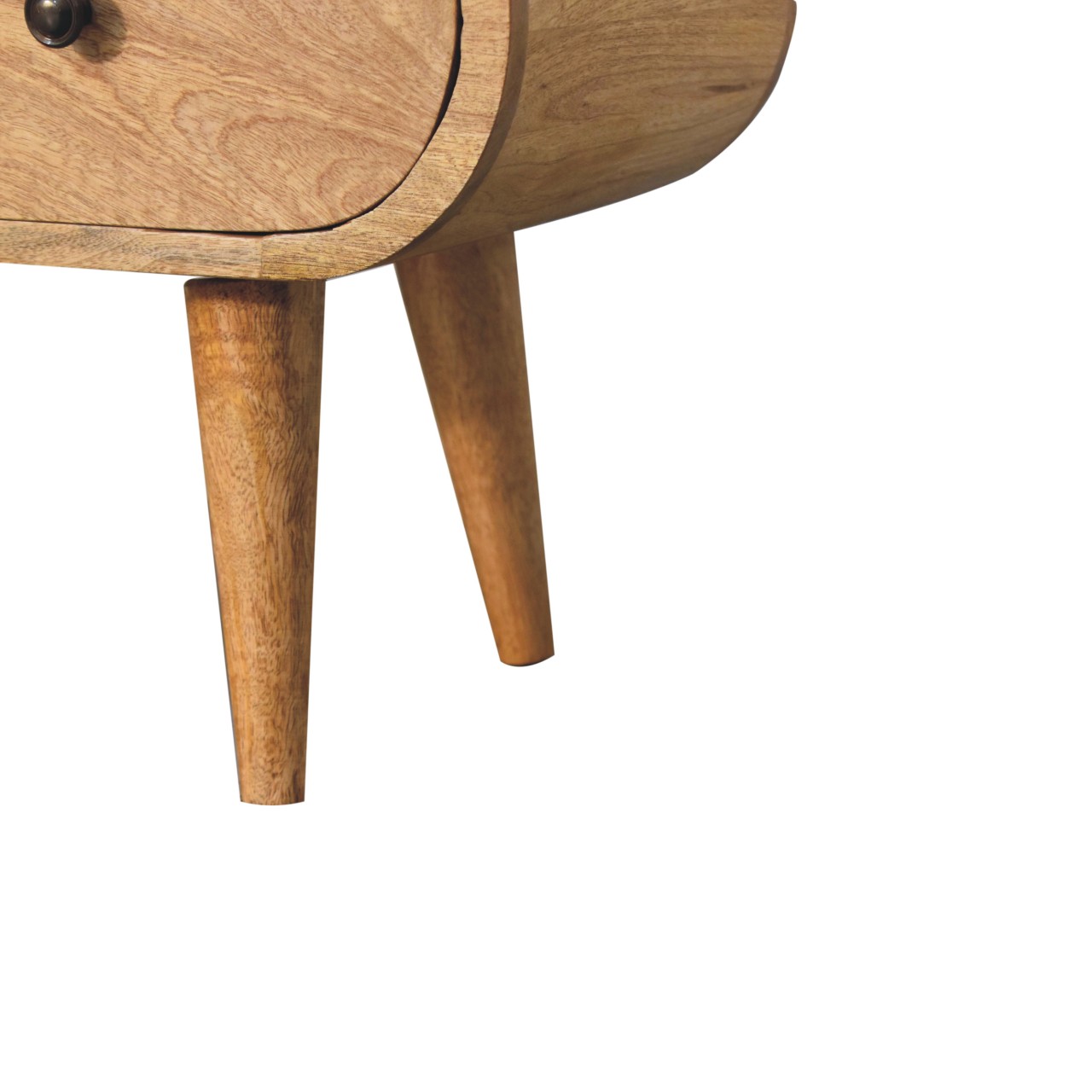 Oak-ish Circular TV Unit - Image 8