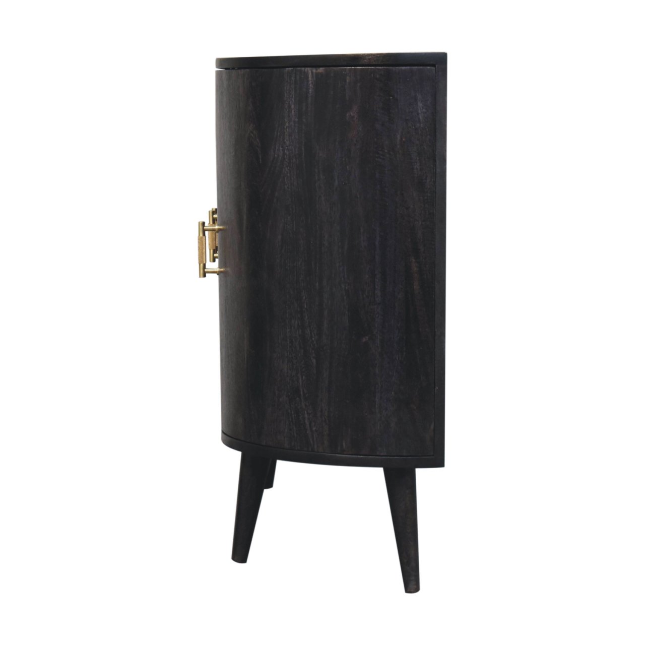 Ash Black T-Bar Quad Cabinet - Image 9