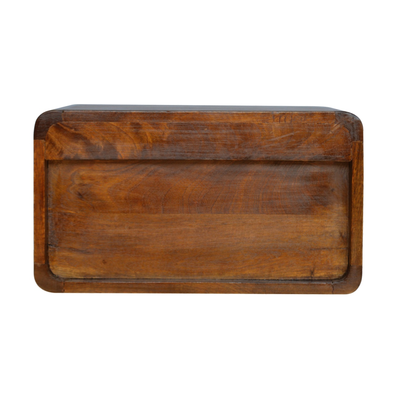 Chestnut Wall Mounted Open Woven Bedside - Image 10