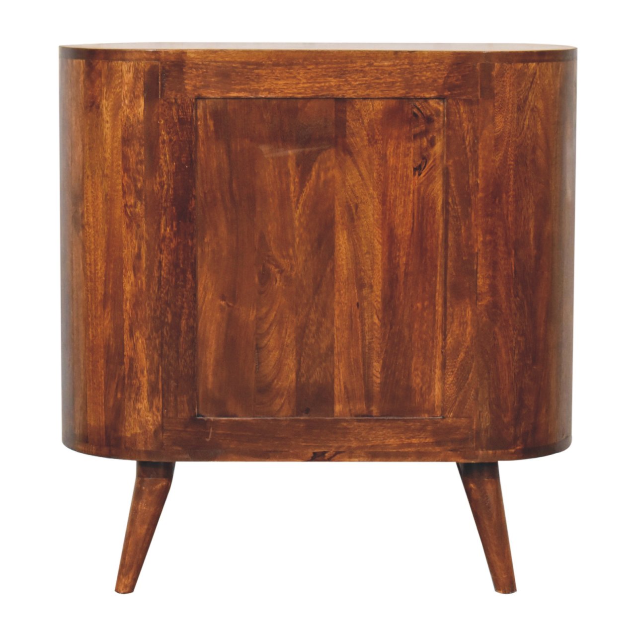 T-bar Cortez Chestnut Open Slot Cabinet - Image 10