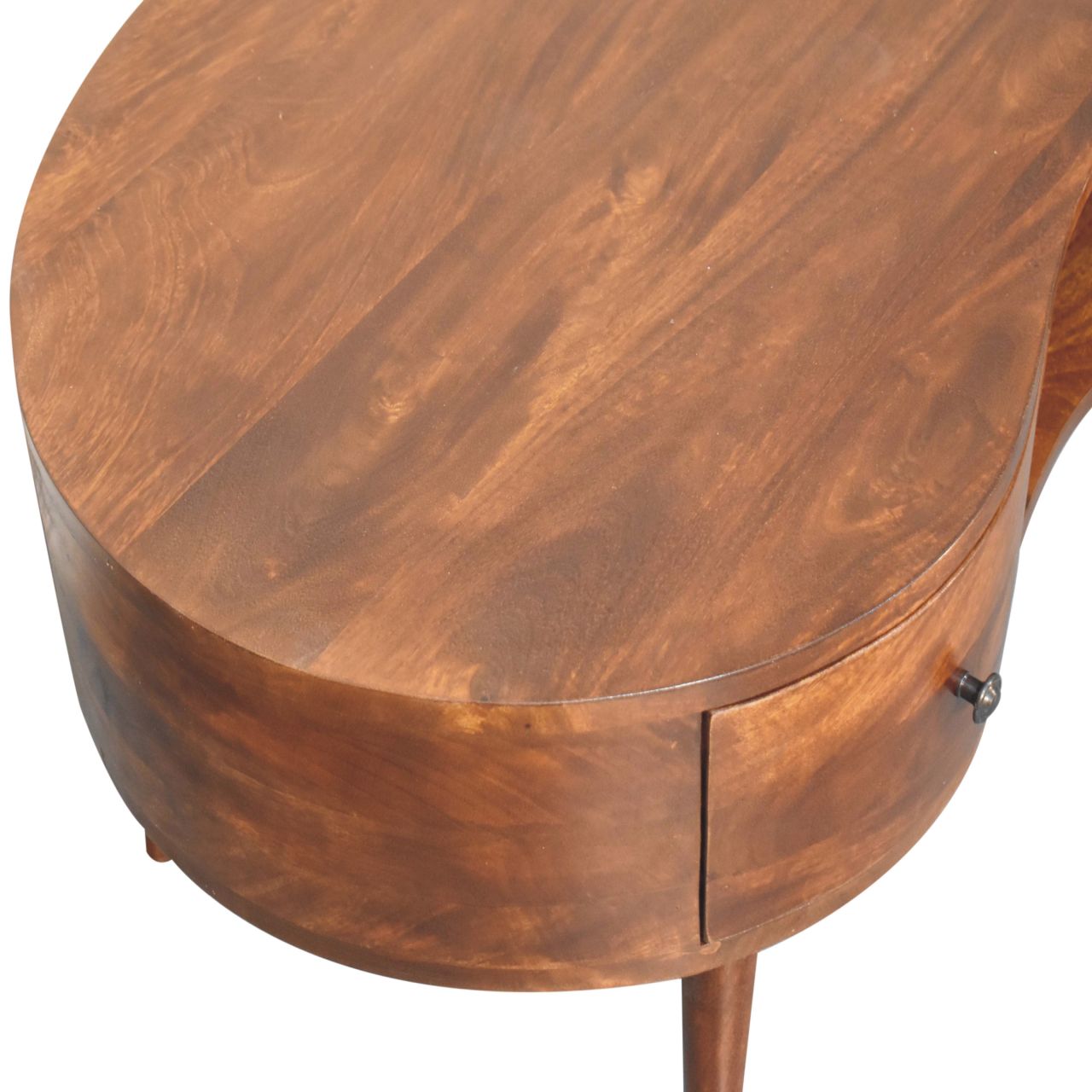 Large Chestnut Wave Coffee Table - Image 6