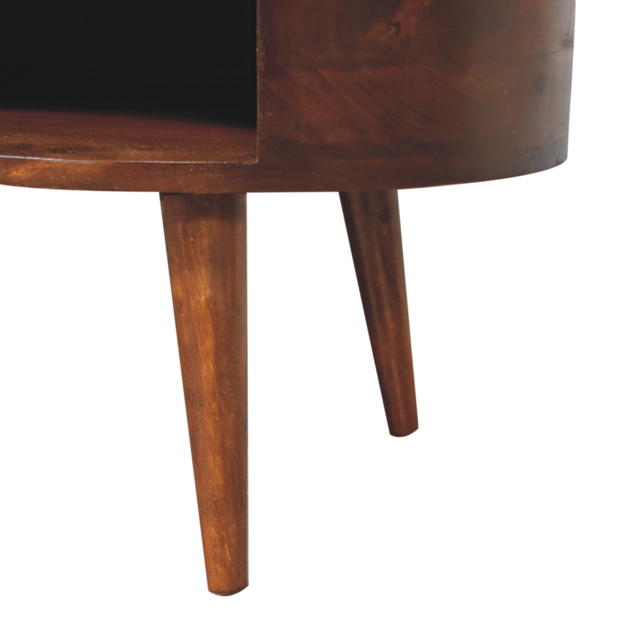 Large Chestnut Wave Coffee Table - Image 8