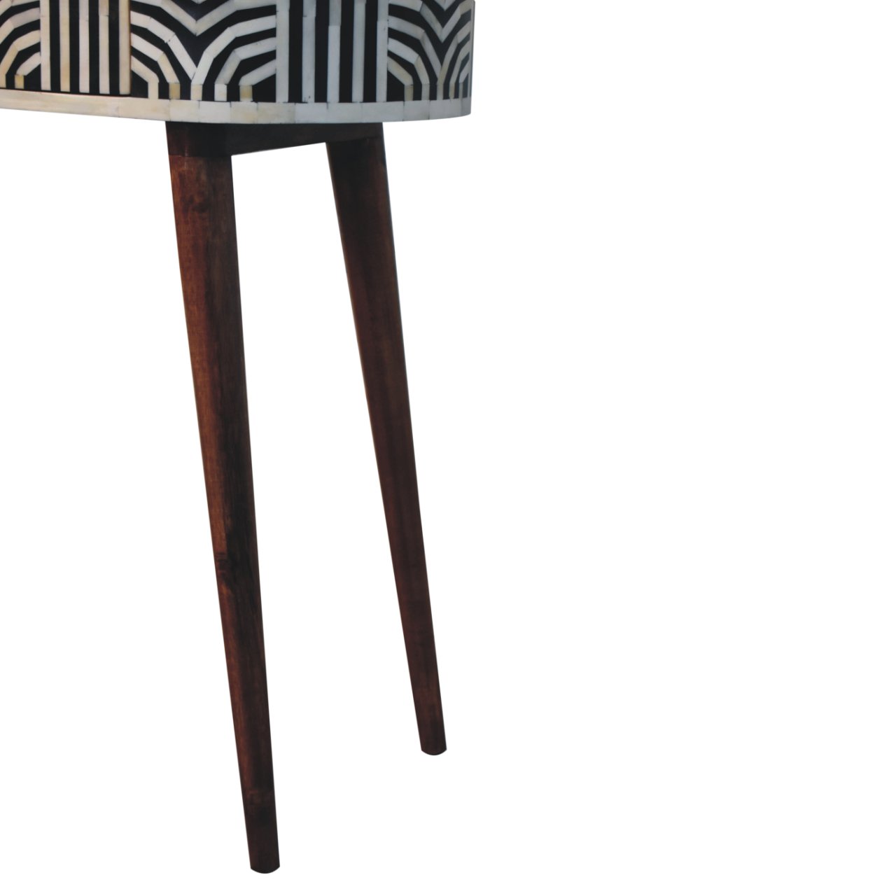 Honey Caramel Edessa Bone Inlay Console Table - Image 8