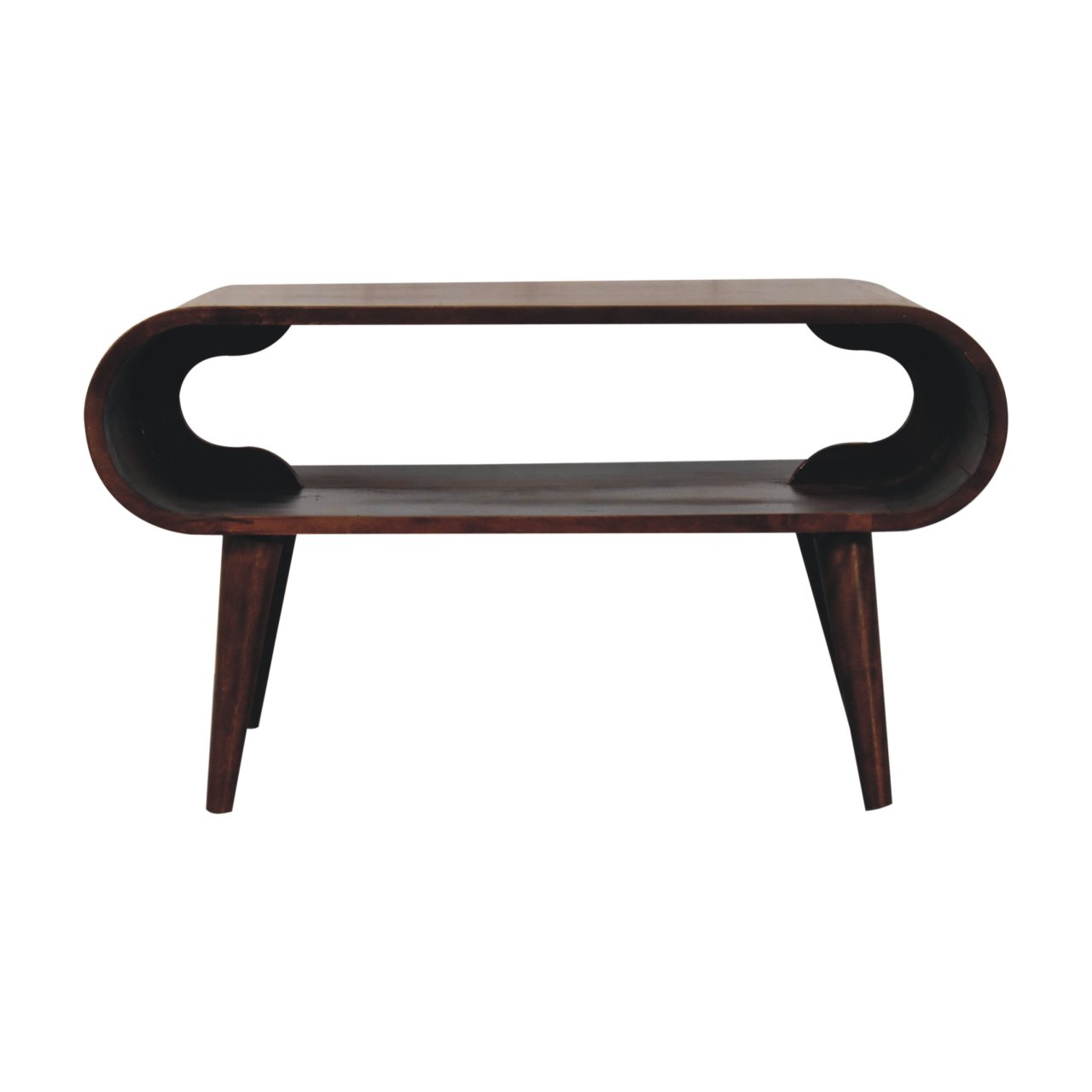 Open California Walnut Coffee Table - Image 2