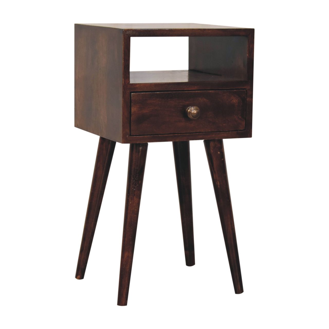 Mini California Walnut Bedside - Image 4