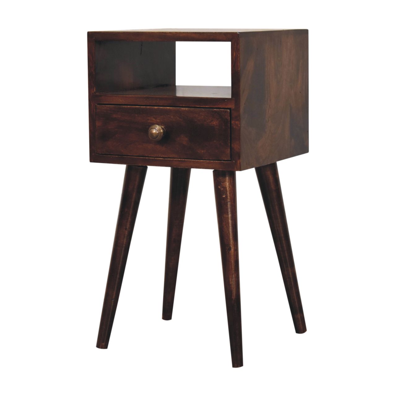 Mini California Walnut Bedside - Image 10