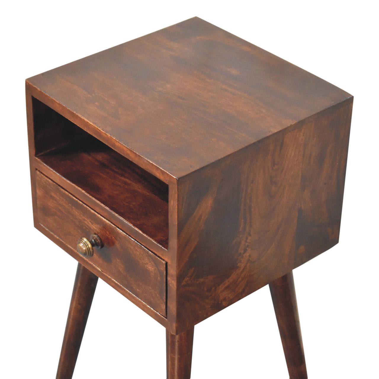 Mini California Walnut Bedside - Image 8