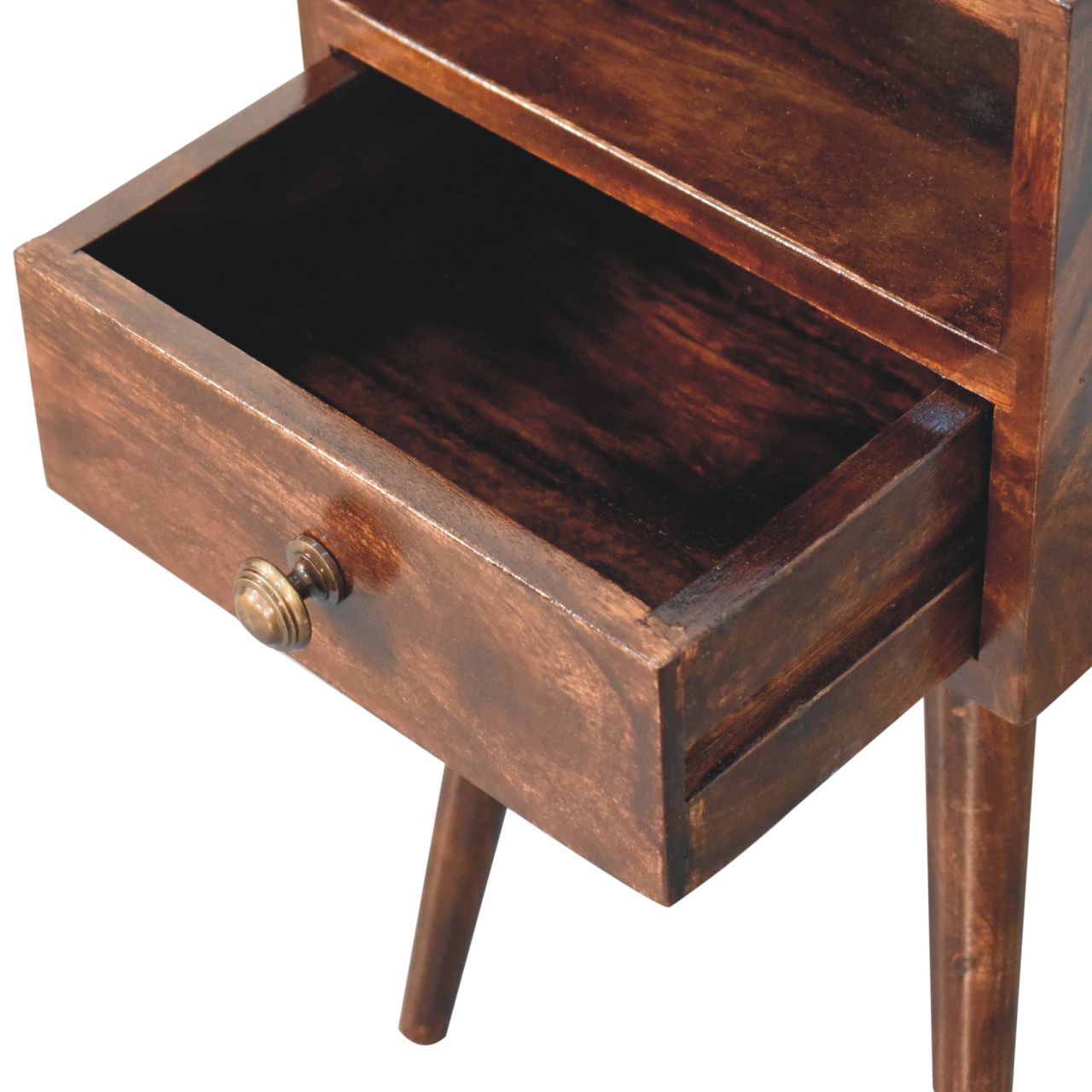 Mini California Walnut Bedside - Image 7