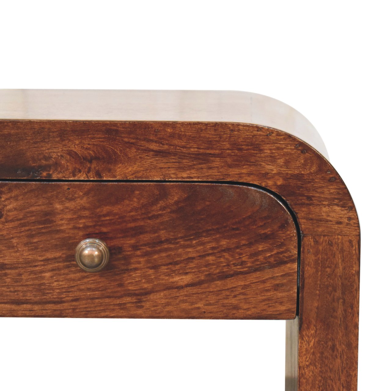 California Walnut Disc Bedside - Image 14