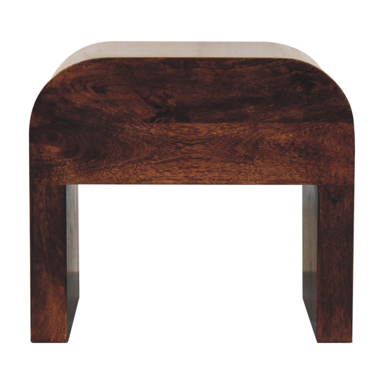 California Walnut Disc Bedside - Image 19