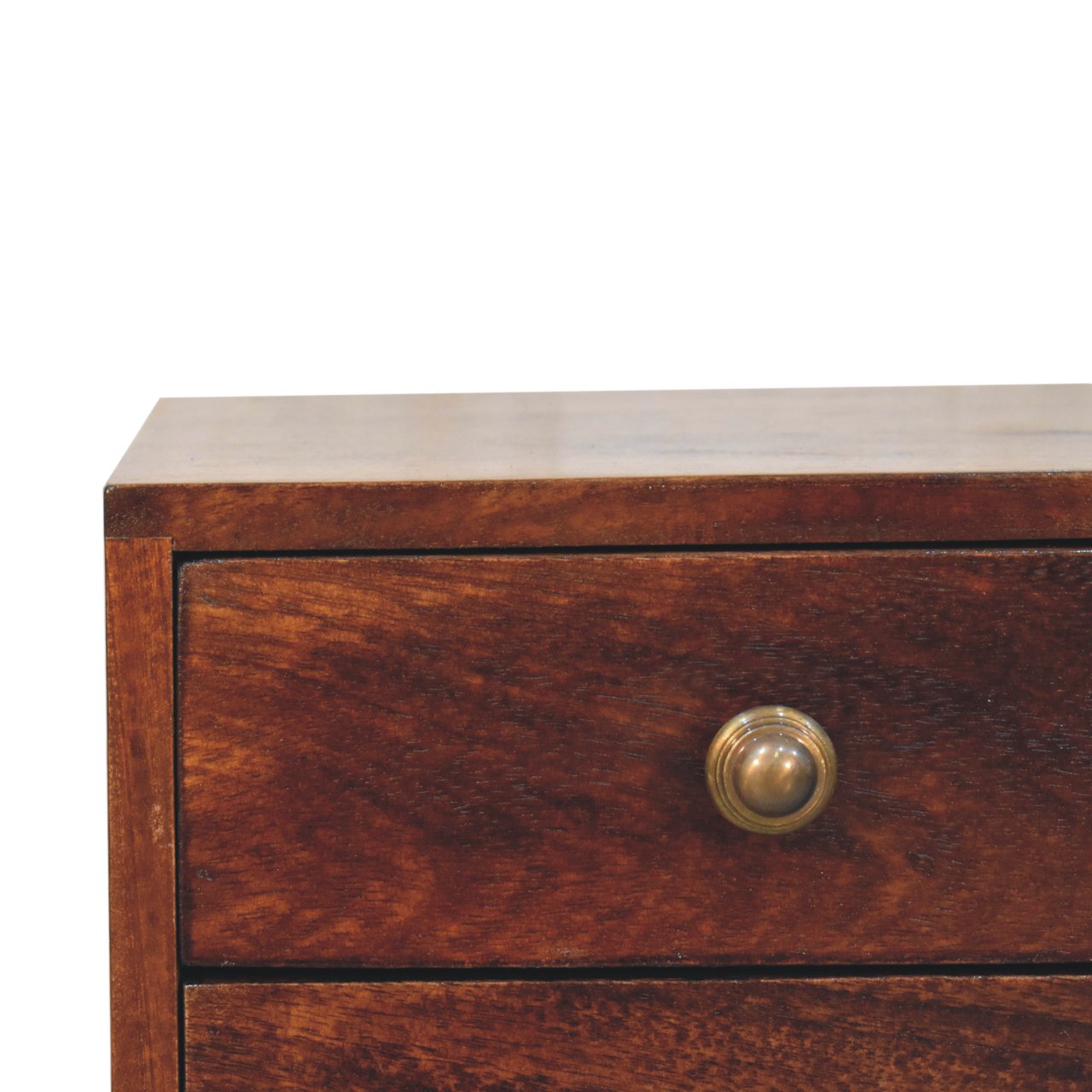 Mini 2 DrawerCalifornia Walnut Bedside - Image 5