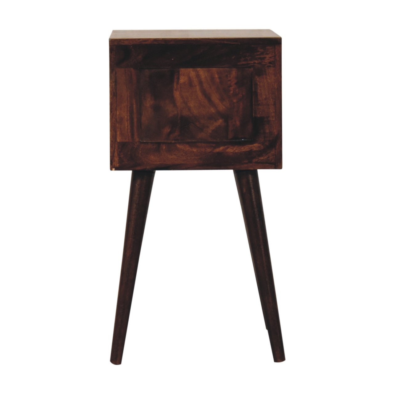 Mini 2 DrawerCalifornia Walnut Bedside - Image 10
