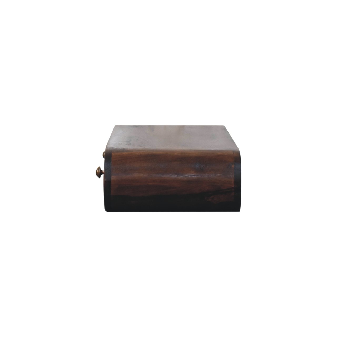 Wall Mounted California Walnut Console Table - Image 8