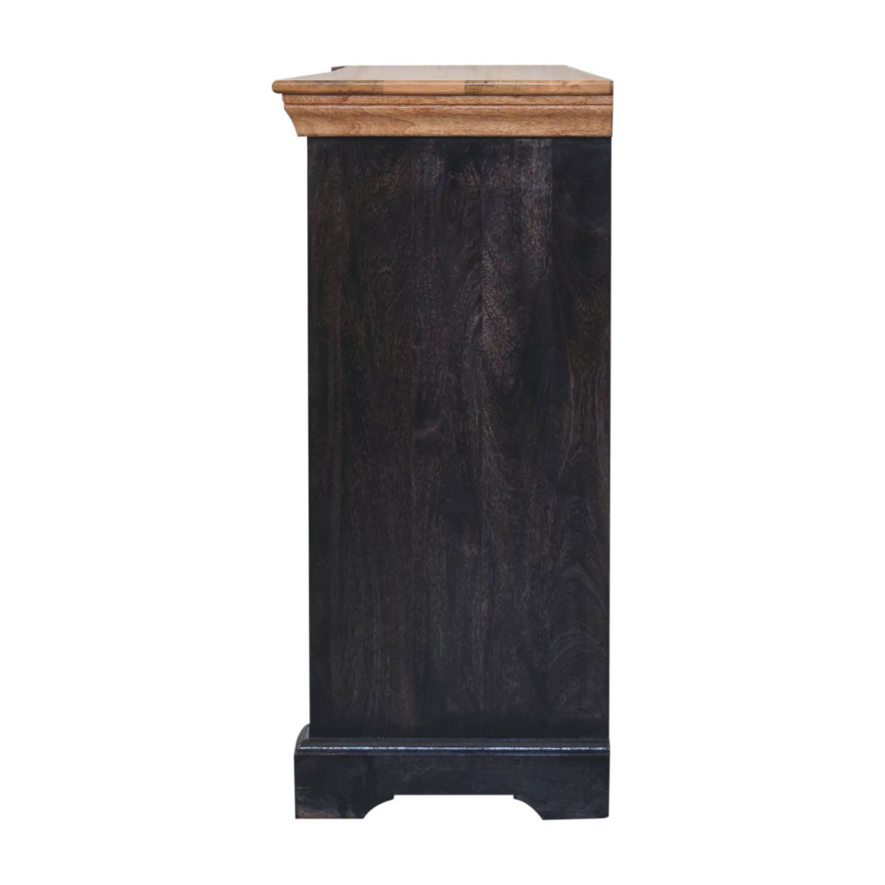 Regal Ash Black Rustic Sideboard - Image 10