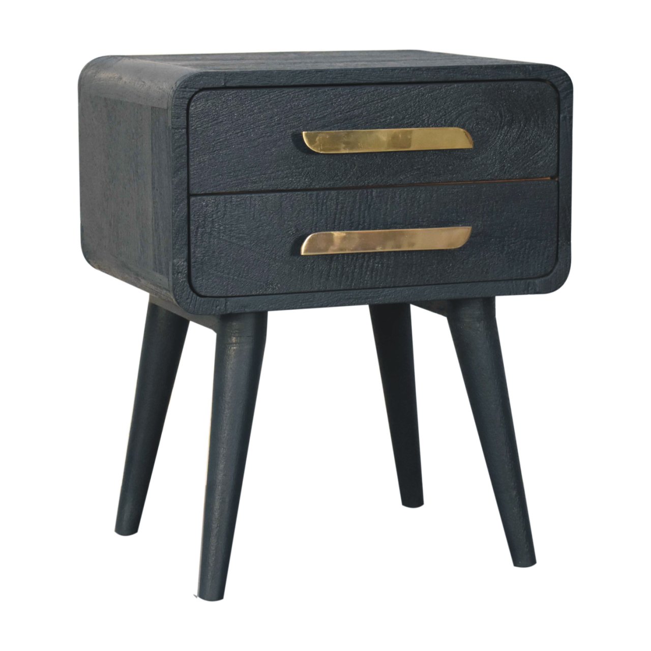 Midnight Teal Bedside Table - Image 3