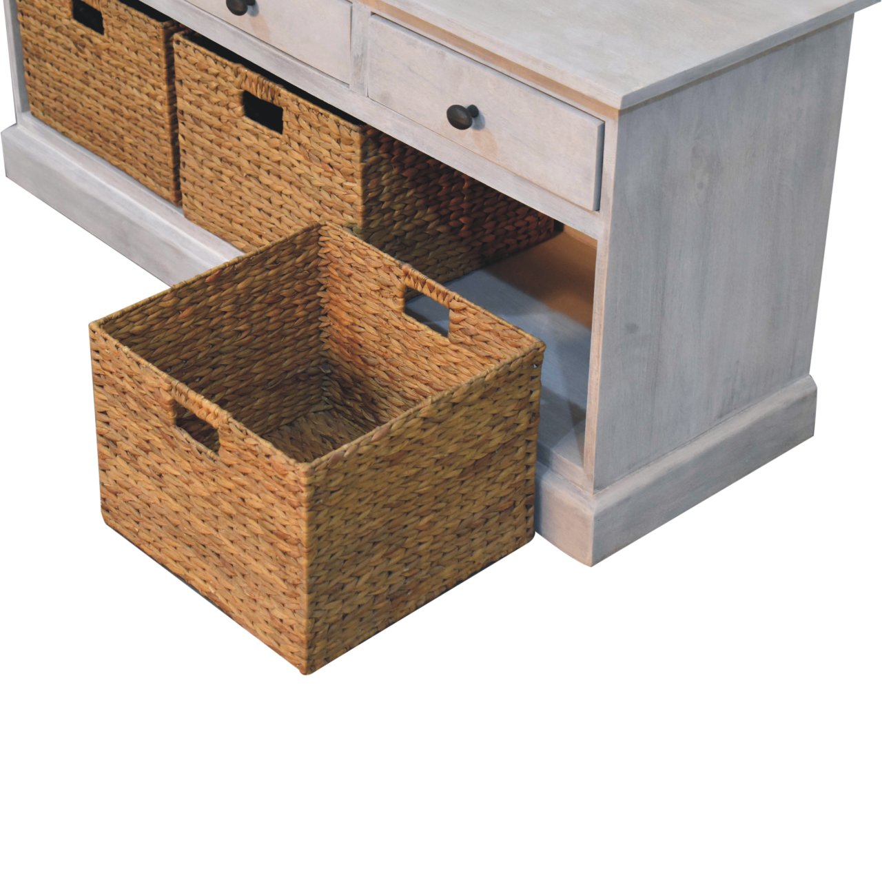 Acid Wash Basket Storage Cabinet - Image 9
