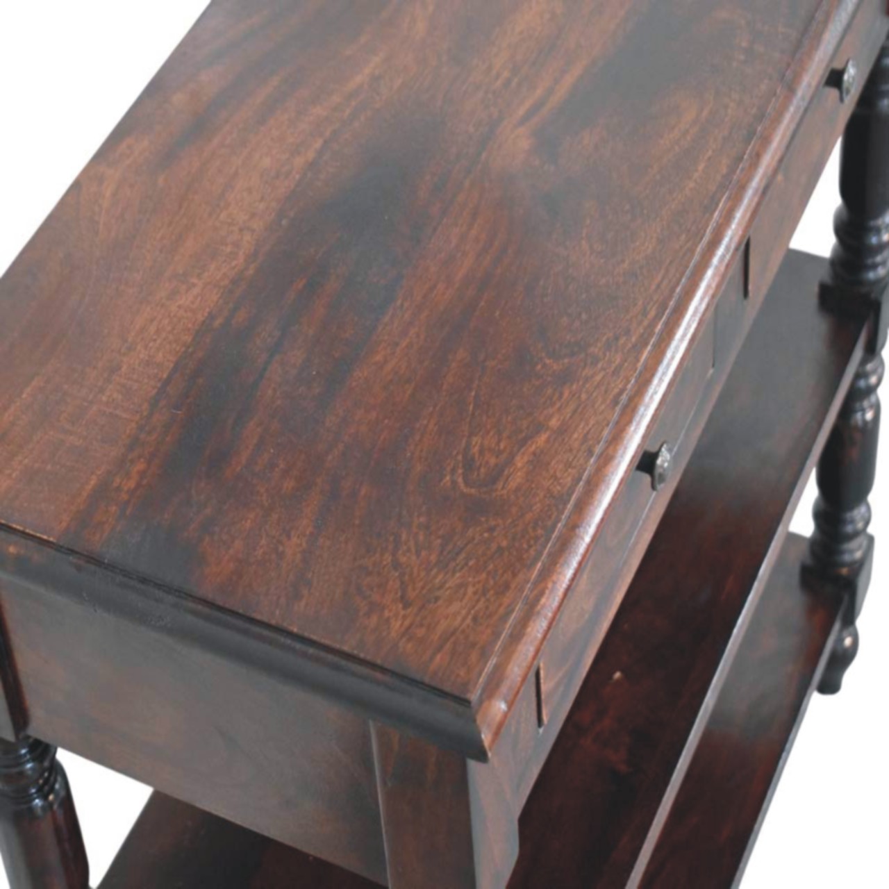 Turned legs Cherry Side Table - Image 6