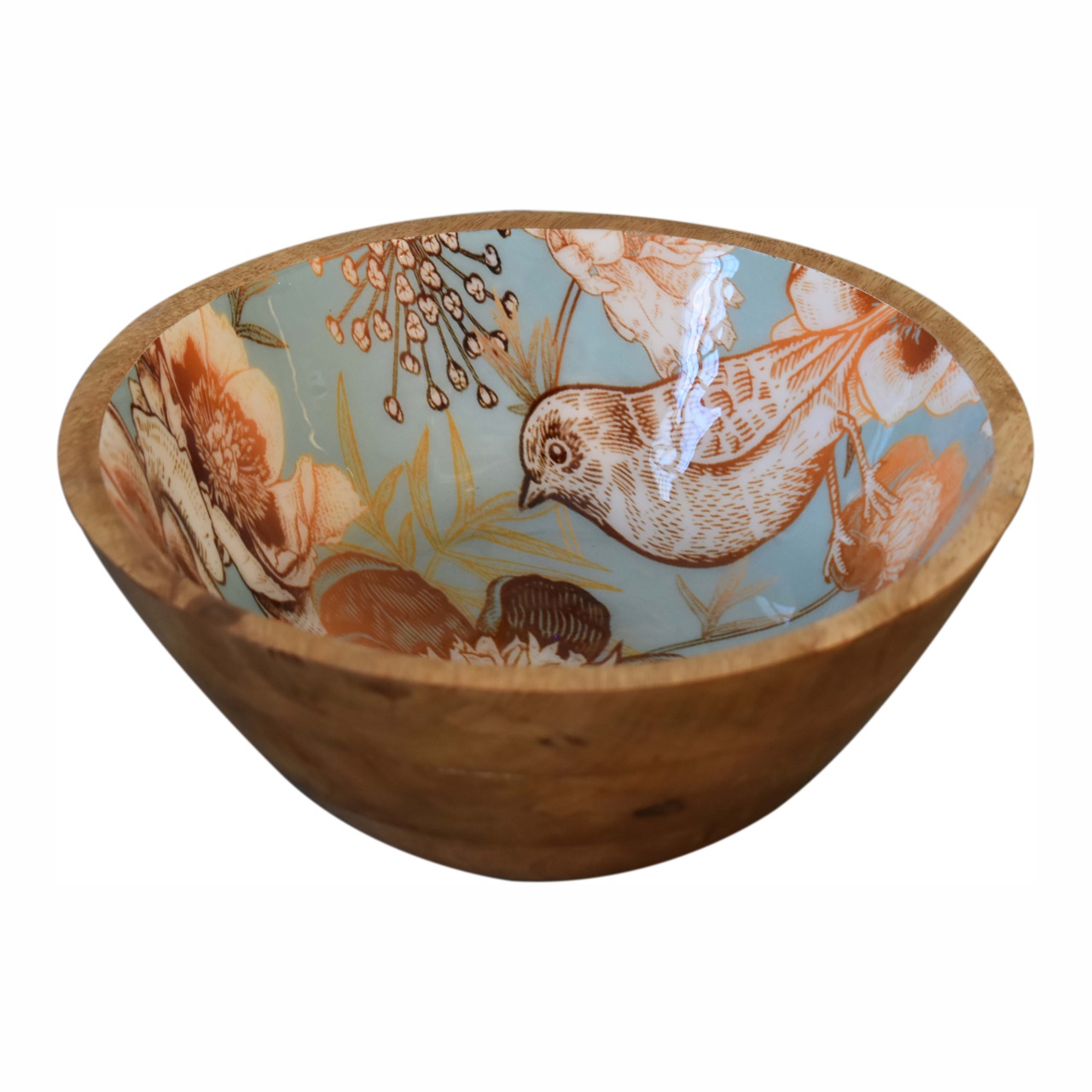Floral Bird Bowl Set of 2 - Image 6