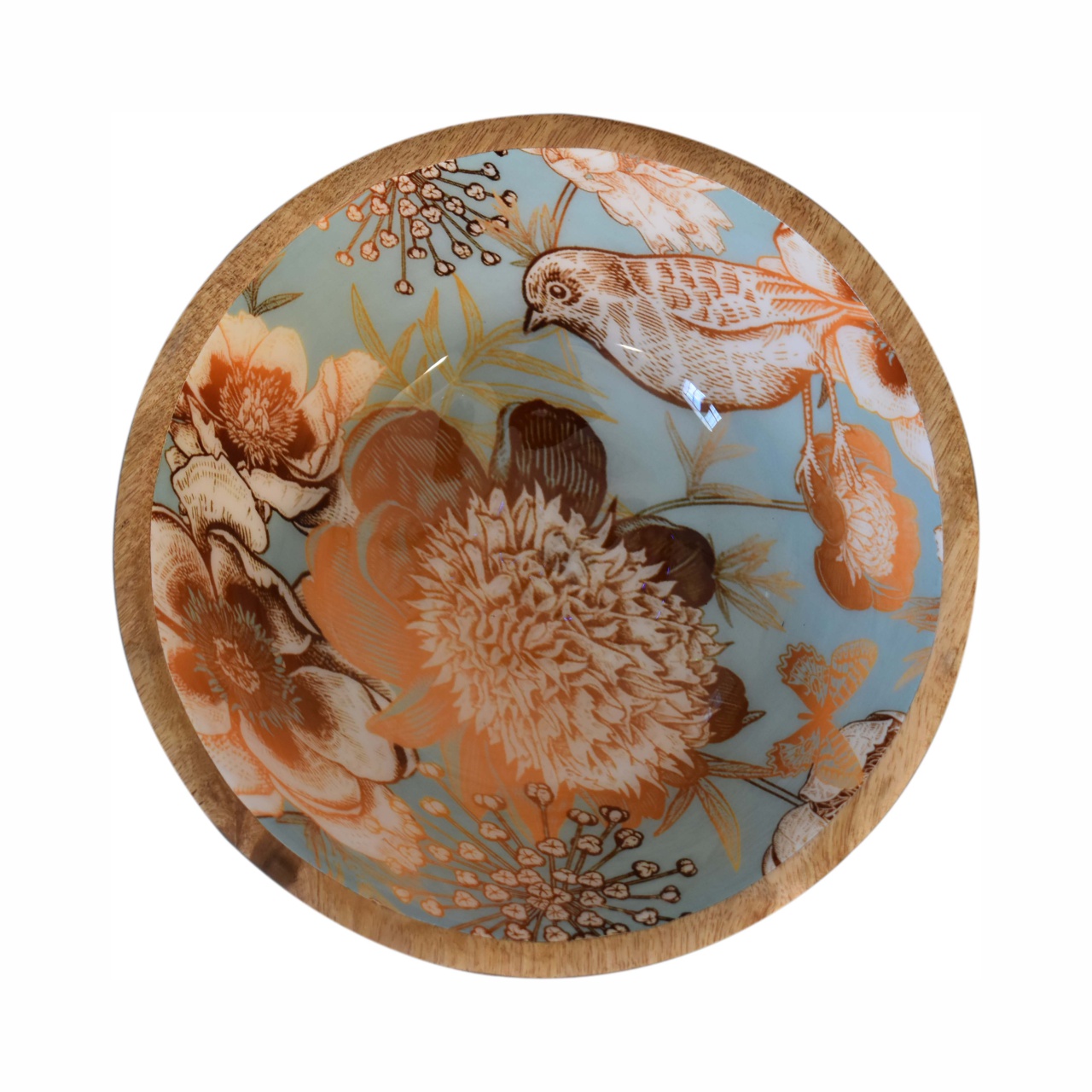 Floral Bird Bowl Set of 2 - Image 4