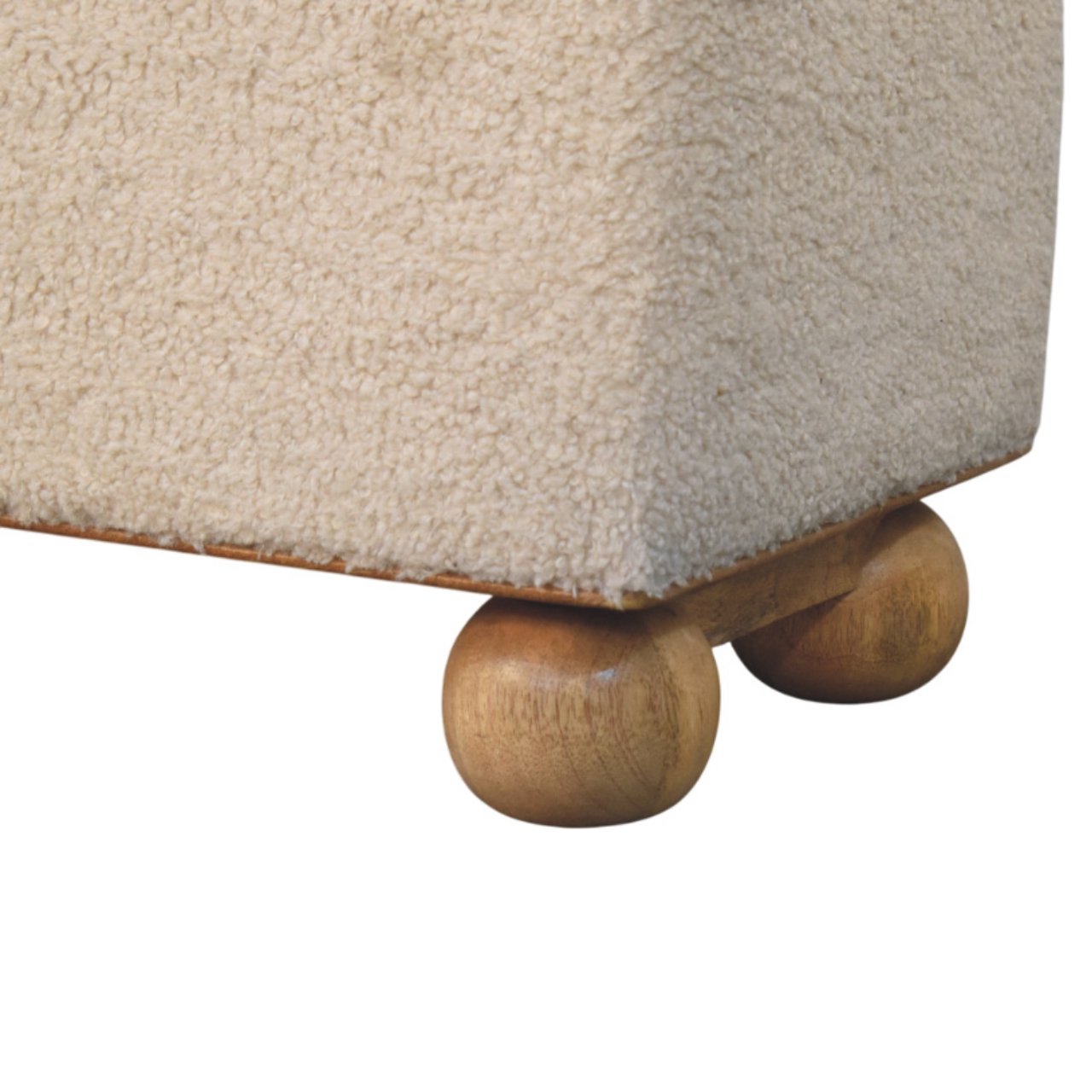 Boucle Lid- up Storage Ottoman - Image 9