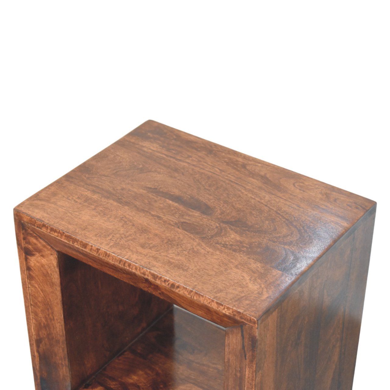 Solis Open California Walnut Side Table - Image 7