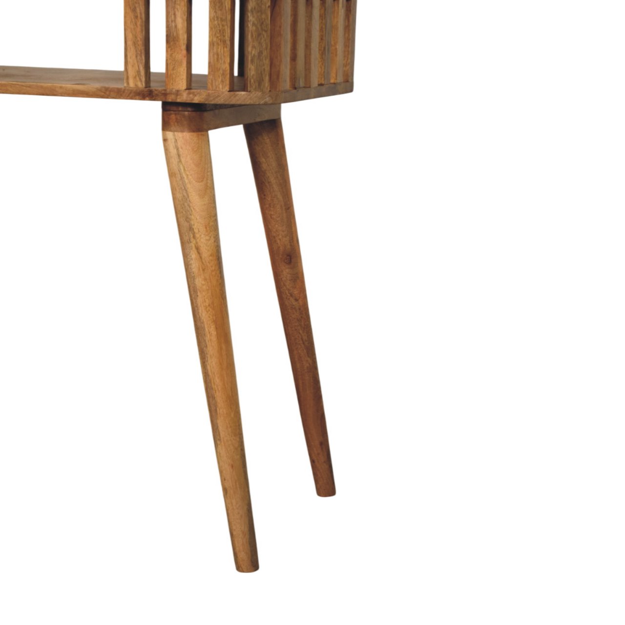 Slatted Oak-ish Console - Image 7
