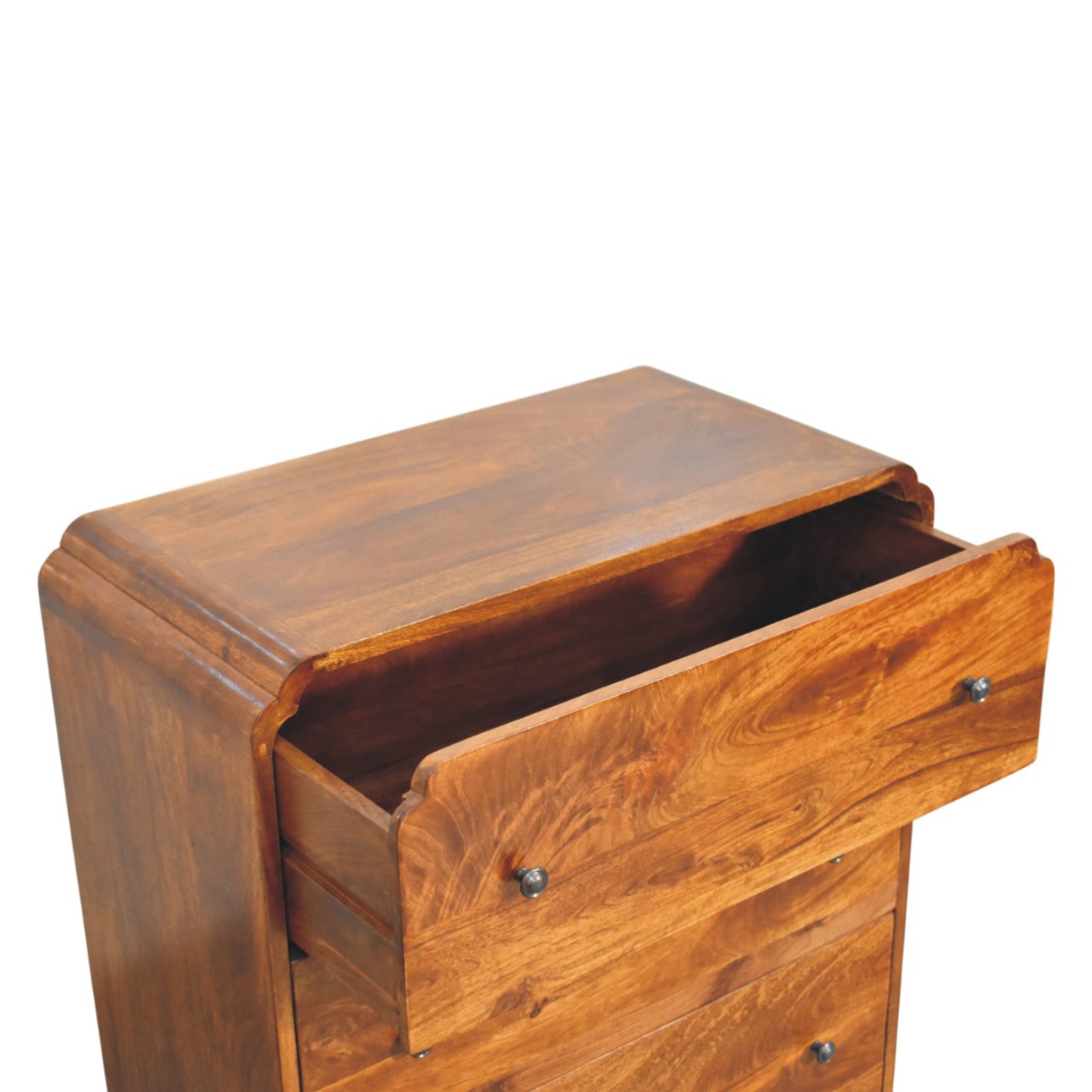 Newton Chestnut 3 Drawer Chest - Image 6
