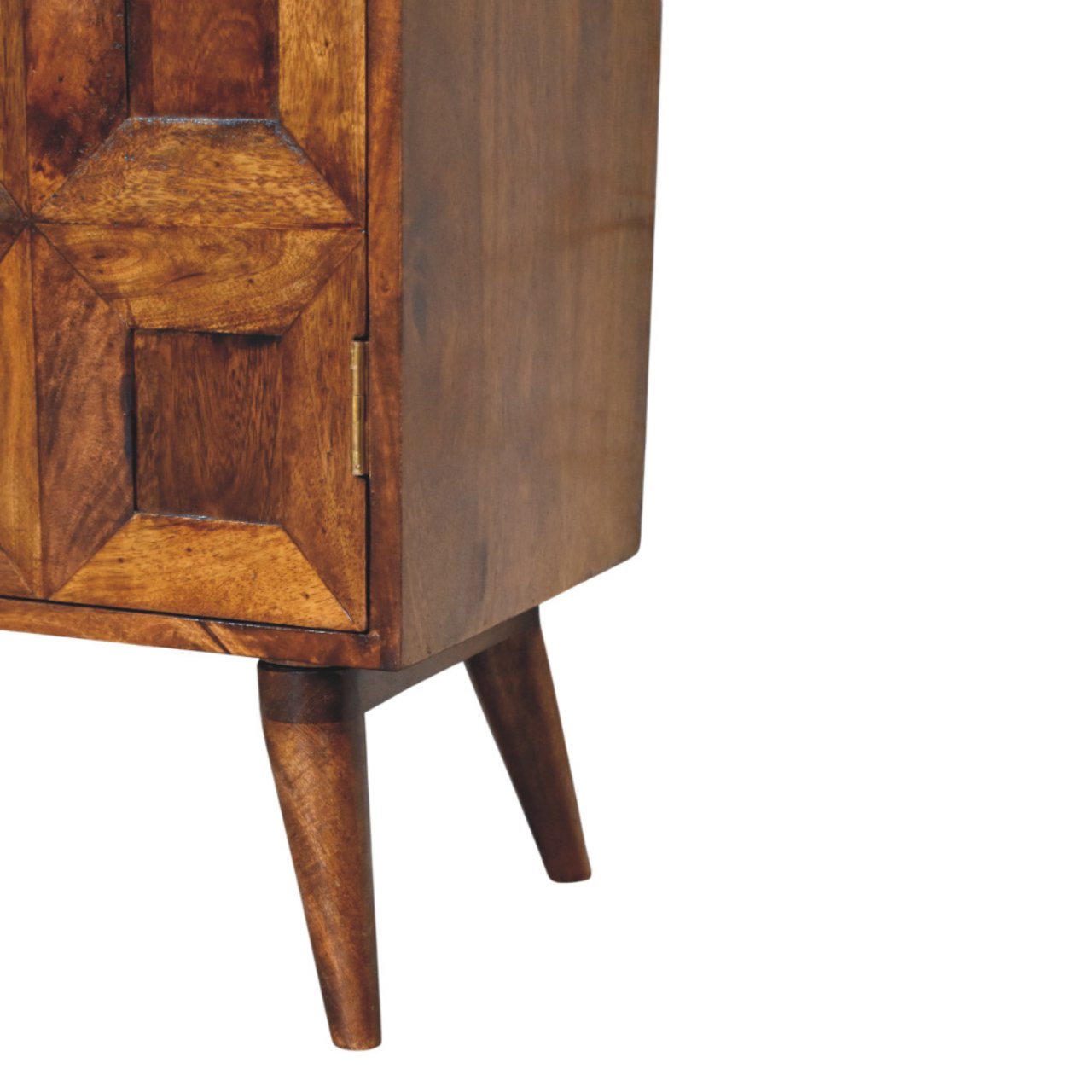 Solis Carved 4 Door Chestnut Sideboard - Image 6