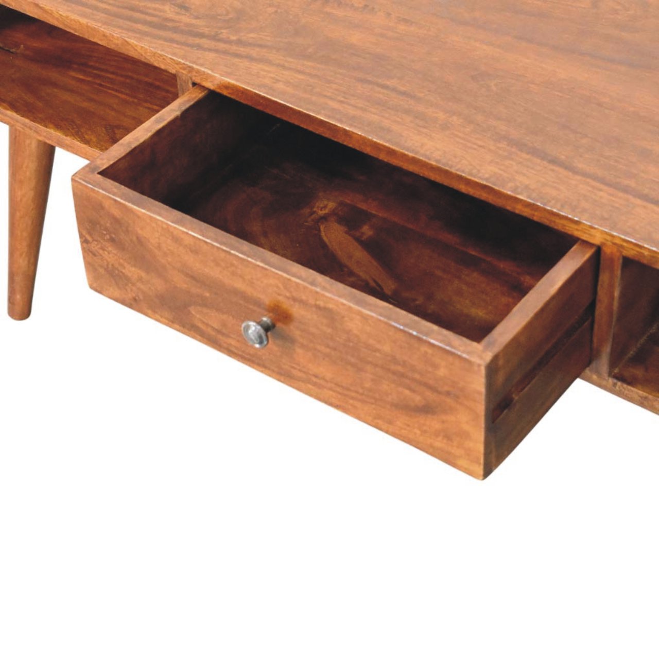 Avora 2 Drawer Chestnut Coffee Table - Image 6